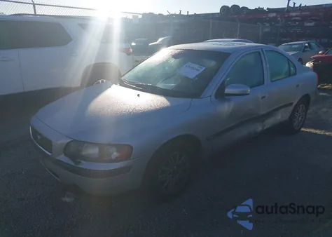 2004 Volvo S60 2.4 z USA, uszkodzony, nr VIN YV1RS64A042340471